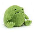 RKcode 30cm Ricky Rain Frog Plush Toys Anime Silly Frog Peluche Dolls Soft Green Plushies Toys Baby Kids Birthday Gift Valentine's Day. 