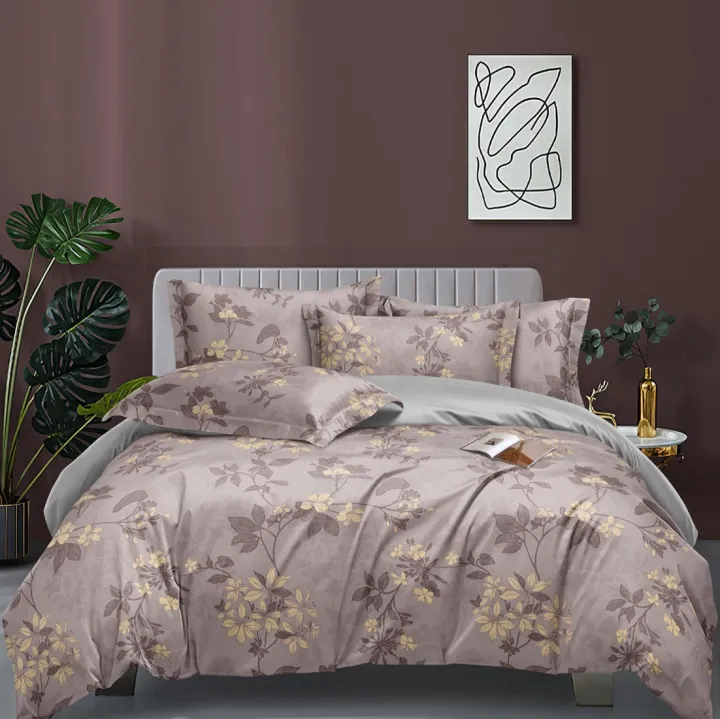 Haus & Kinder Queen Size Cotton Bedsheet Set – 90x100 Inches With 2 Pillow Covers (144 TC) - View #5