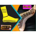 (1 Pair) Foot Mehndi Stickers. 