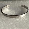 Best Quality Open Cuff Silver Bracelets / Kara For Men. 