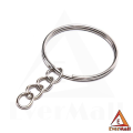 75pcs Keychain Open Jump Rings Eye Pins Jewelry Making Accessories Art Kits for DIY Epoxy Resin Key Chain Key Ring Pendants. 