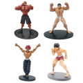 Baki the Grappler hanma baki Hanma Yujirō Hanayama Kaoru Jack Hanma Action Figure Model Collection Toys 22CM. 