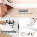Kitchen Sink Washing Basin Self-Adhesive Waterproof Adhesive Tape Corner Line Sticking Strip Size 3.2 Meter. 