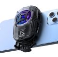 ALOGY DL16 Mobile Phone Radiator Phone Cooling Fan Case Cold Wind Handle Fan for PUBG Mobile Gaming Phone Cooler Phone Cooling Fan Case. 
