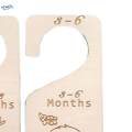 Baby Closet Dividers,Set of 7,from Newborn to 24 Month,Baby Closet Organizers,Nursery Decor,Baby Clothes Organizers. 