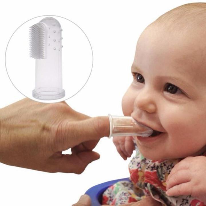 Infant Silicone Finger Toothbrush