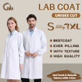 Lab Coat Wrinkle  Male Female Unisex Best Quality Uniform. 
