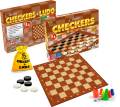 Checkers & LUDO – 2 in 1 | Board Game | Indoor Game. 