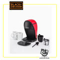 Black+Decker Coffee Machine, Twin Serve Coffee Maker, 450W, FREE 2 Ceramic Cups Included, DCM48-B5. 