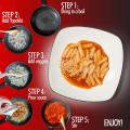 Yopokki Spicy Topokki Rice Cake | Spicy Flavor | 140 Grams | Korean Rice Cake Snacks | Tteokbokki | Halal Certified. 