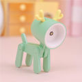Decorative LED Table Lamp Mini Cute Pet Night Light with Action Joints for Tabletop Desk. 