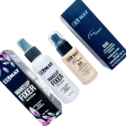 ELMAY%204pcs%20Foundation%20Pump(40ml)-%20Makeup%20Fixer(100ml)%20-%20Makeup%20Primer(40ml)%20-%207%20Color%20Highlighter%20-%20Image%202