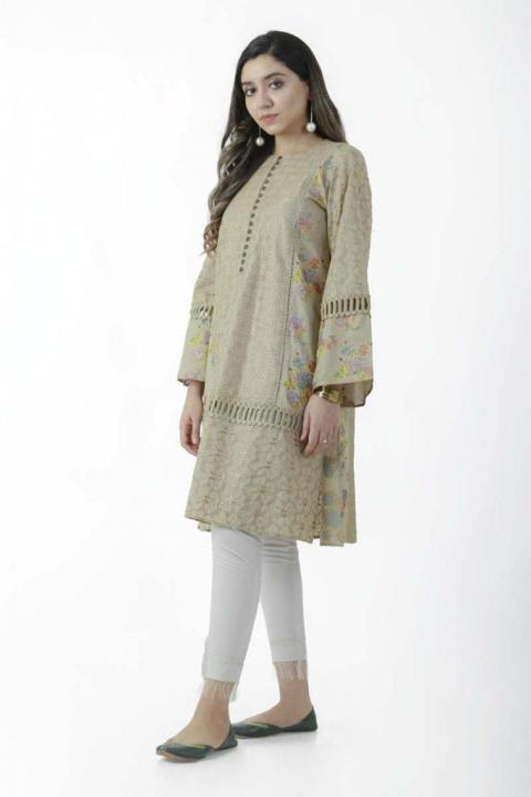 EGO Fall Collection 2019  Caramel  Beige Cotton Kurti For Women