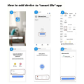 Mini Smart Relay Switch, DIY Timer Light Switch Smart Life/Tuya Application, Wireless Remote Control. 