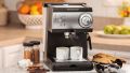 Coffee Machine 20 Bar Espresso Semi Automatic Expresso Cappuccino Hot Water Steam Temperature Display H5. 