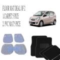 Daihatsu	Mira FLOOR MAT DEAL OF 2 ( .CARPET 5 PICE , PVC MAT 5 PICE ). 