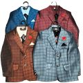 Little's Mart Kids 5pcs Formal Suit Wedding Party Wear pant coat shirt waist coat. 