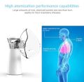 USB and Battery Operated Mesh Nebulizer for kids and Adults  | Handheld Inhaler for Adults and Children | USB and Battery Operated. 
