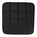45 x 45cm Bamboo Charcoal Breathable Car Seat Cushion (Black). 