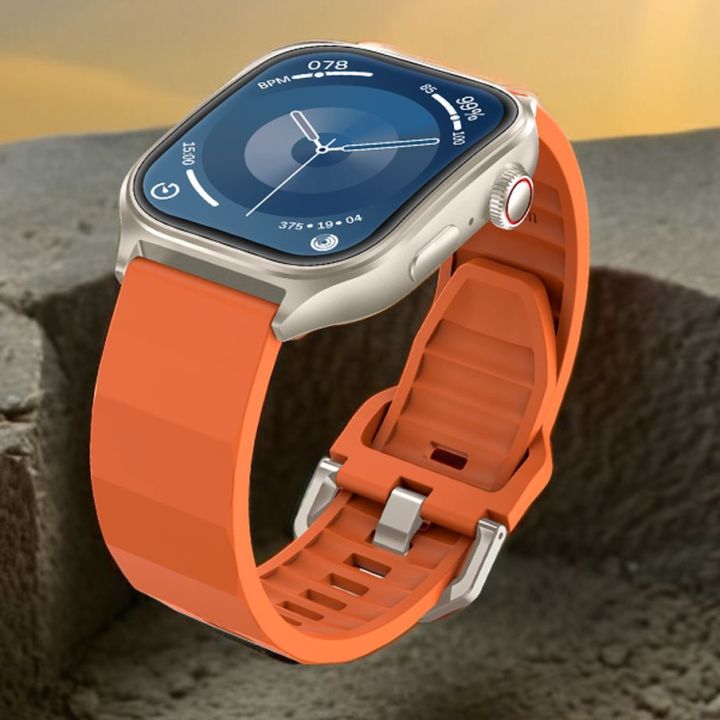 Zero® Sigma Smartwatch 2.01" IPS Curved HD Display | Smart Notifications, Health Suite, AI Assistant | Textured Silicon Strap | Best Smartwatch for Men, Women, and iPhone iOS and Android Users