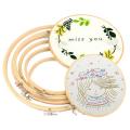 🧵 Super Strong Wooden Embroidery Hoop Frame | Premium Bamboo Cross Stitch Ring | Adjustable Round Needlecraft Sewing Tool for Hand Embroidery, Fabric Crafts & DIY Décor 🎨. 