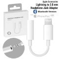Lightning to 3.5 mm Headphone Jack Adapter for iPhone 11/11 Pro/11 Pro Max/Xs/Xs Max/XR/iPhone 8/8 Plus/X (10) / 7/7 Plus, Music Control Calling Function Supported - White. 