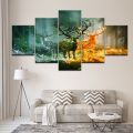 5 Piece Wall Frame Poster Paintings HD Wall Picture For Living Room Décor. 