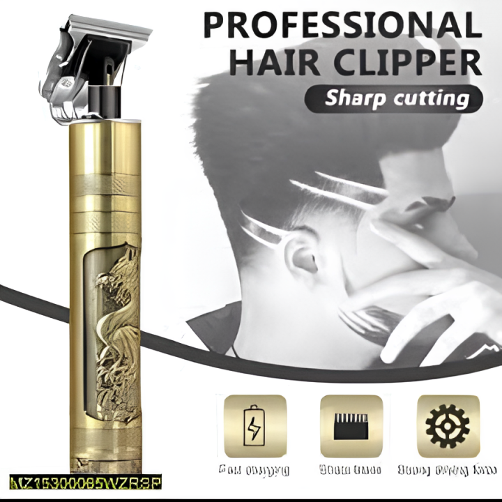 Vintage T9 Men's Professional Hair Barber Trimmer T9 Clipper Shaver Cordless Electric Hair Clipper Cutting Machine