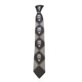 Killer Queen Skulls Black Necktie Jojo's Bizarre Adventure Neck Tie Kira Door. 