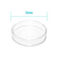 90/75/60/35mm Petri Bacterial Culture Dish Borosilicate Glass Dish Lab Supplies Feeder Tray Round Container. 