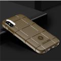 Rugged Shield Silicone Case For Apple iphone X Cases Military Heavy Duty Protect Phone Cover. 