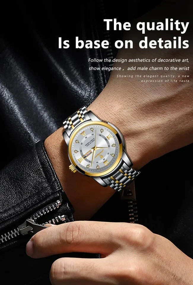 Mens retro classic quartz watch best sale