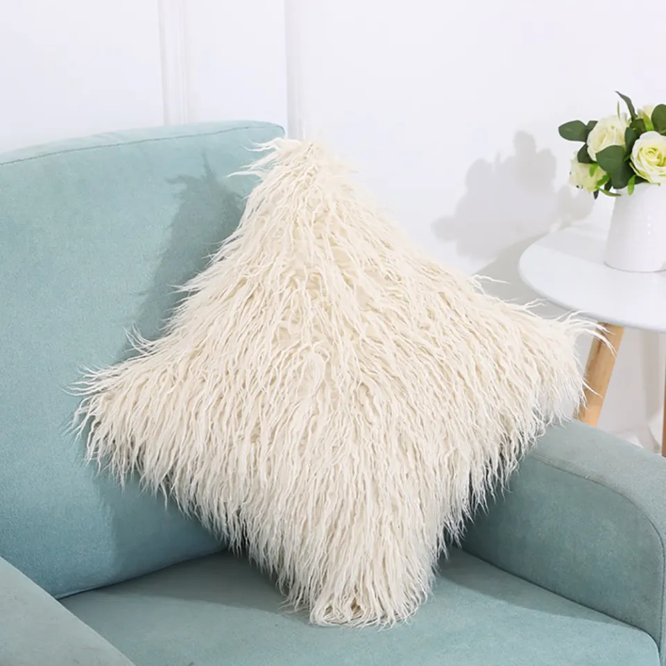 Fluffy cushion covers best sale