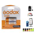 Battery AA Godox 2700mAh Rechargeable 2 Cell Pack For Camera Flash Light Or Other Equipment. 