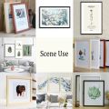 Nordic Simple Wooden Frame A4 A3 Black White Color Picture Photo Frames for Wall picture frames wall photo frame decor. 