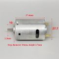 MABUCHI RS-385SH-2270 Mini 385 Motor DC 12V 18V 24V 20500RPM High Speed Carbon Brush Micro 28mm Electric Motor DIY Hair Dryer. 