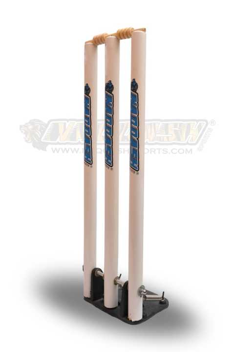 Naqqash%20Sports%20Cricket%20Wickets%20Wooden%20Spring%20Return%20Stumps%20with%20Bails%20&%20iron%20Base%20Stand%20for%20Hardball%20Cricket%20-%20Image%206