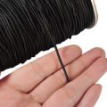 200 Yards 2mm Elastic Cord Stretch String Elastic Beading Cord Elastic Thread for Jewelry Making DIY Crafts (Black). 