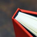 Handmade Notebook 6"x5.75" - Cheese Cake Look - PAPERWORK. 