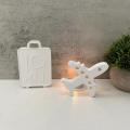Flexible Candle mold Non-toxic Resilient Silicone Silicone mold Lightweight Plaster mold for Travel Home décor Gifts Aviation enthusiasts Crafting workshops. 