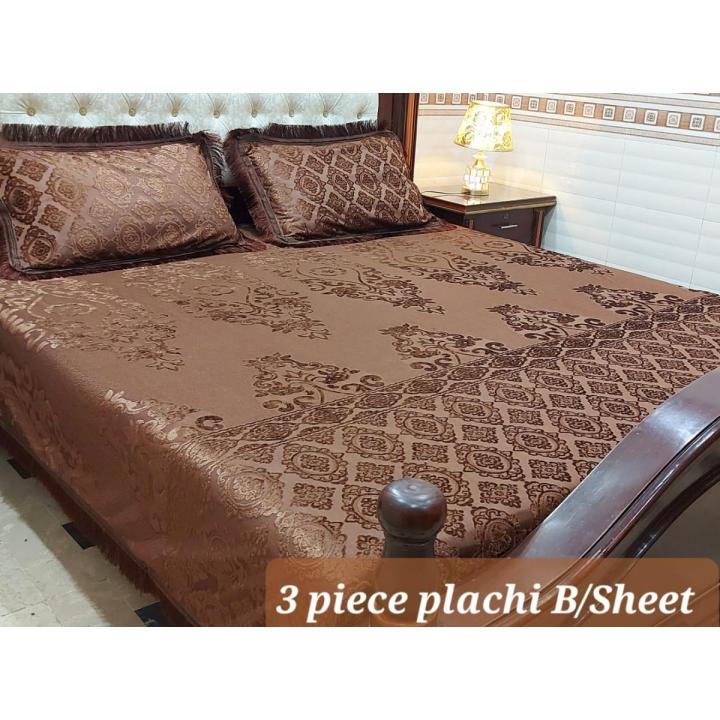 Palachi Bed Sheet - Bridal Bed sheet - Fancy Bed Sheets - Double Bedsheets