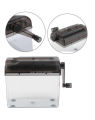 Askari Trader A5 size Manual Paper Shredder (Strip Cut) - Transparent. 