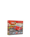Fire Truck - Protect People - Building Blocks For Kids. 