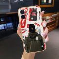 YIWESAN For Realme 6 Pr Case Plating Side Edge Square New Design Fashion Tide Cool Boy Phone Cases Pattern Silicone Casing Full Back Cover Camera Protection Shockproof Softcaseo. 