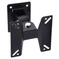 LCD Stand Wall Mount LED Bracket Wall Bracket Tilt Swivel TV Bracket for 14 to 24 inches Revolving Moving. 