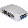 Vga To Audio Video Conversion Box. 