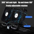 Rotating 4 In 1 Fan Air Cooler with Ice Remote Control with Humidifier & Night Light | Mist Fan Remote Control | RGB Lights | Mist Fan Portable Air Conditioner with Ice Tray | Cooling Fan | Water Spray Fan AC. 