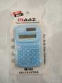 MAAZ Mini Cute Calculator 8 Digits Display Solar & Battery Dual power portable. 