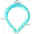Quorrae Summer Neck Cooling Tube Portable Neck Cooler for Outdoor Heatstroke Prevention Cartoon Ice Ring Cooling Tube for Ice Ring Neck Wrap. 