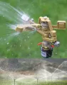 360° Rotary Zinc Alloy Water Irrigation Sprayer Sprinkler For Garden Yard Lawn [1/2"]. 